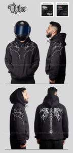 RAYOS HOODIE - BLACK