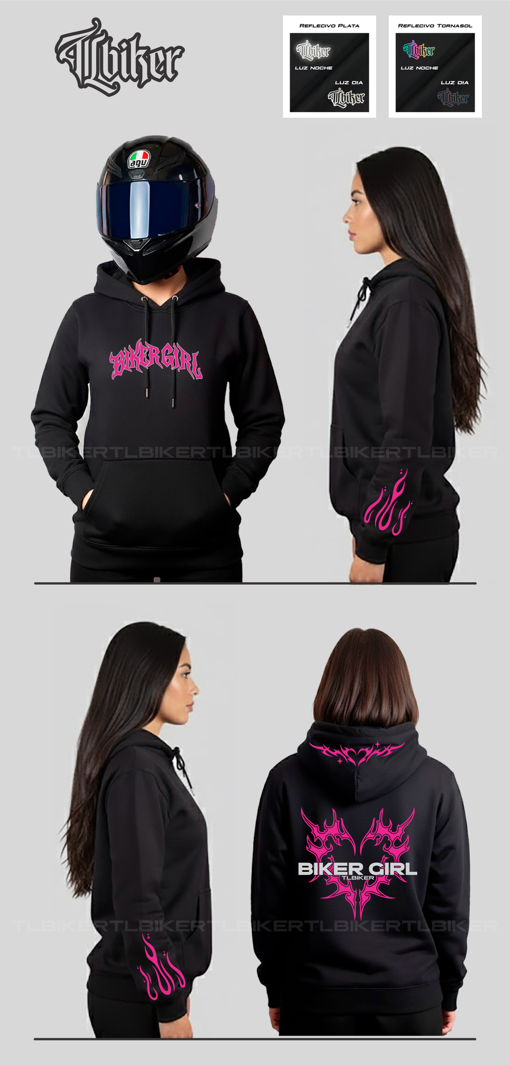 CORAZON HOODIE- BLACK