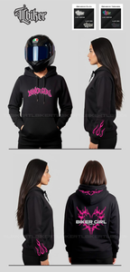 CORAZON HOODIE- BLACK