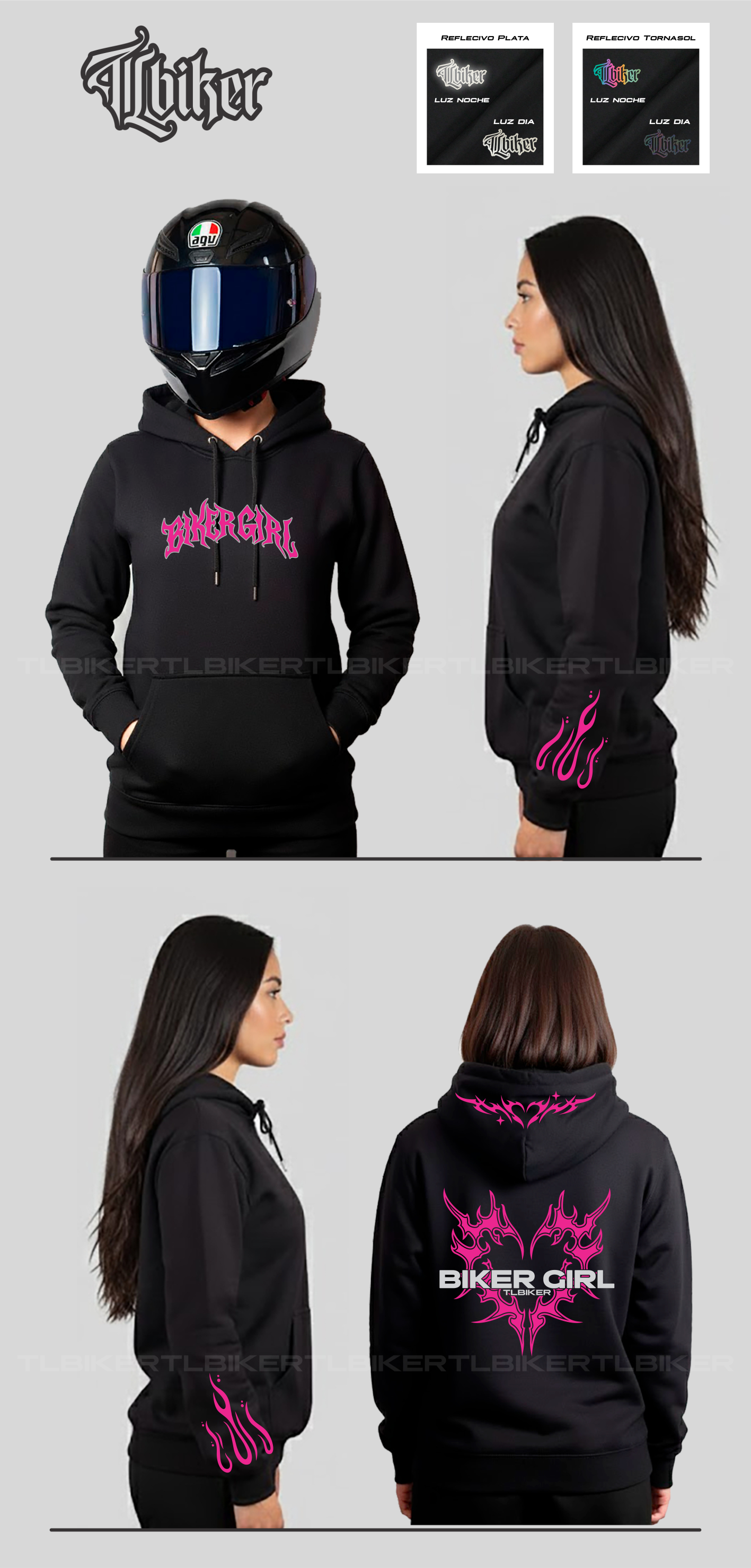 CORAZON HOODIE- BLACK