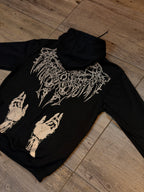 MANOS HOODIE - BLACK