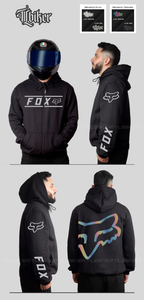 FX CREMALLERA HOODIE- BLACK