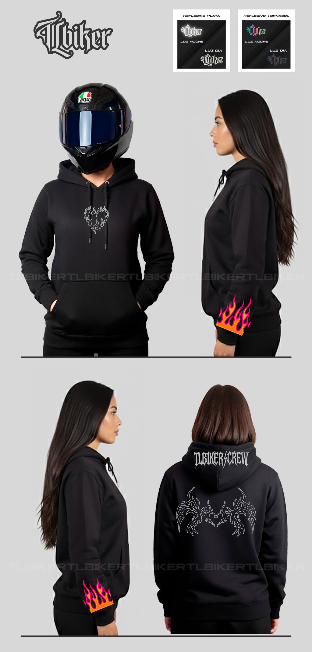 FUEGO ROSA- BLACK