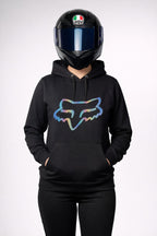FOX HOODIE - BLACK