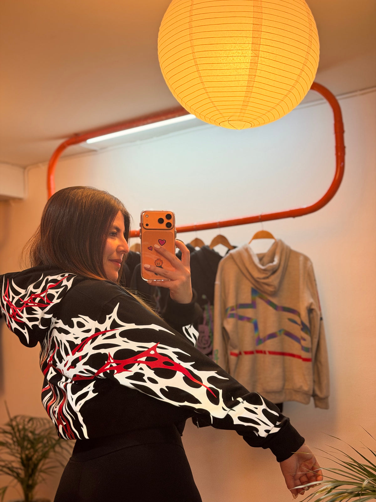 HOODIE TRIBALCOLOR NEW-BLACK