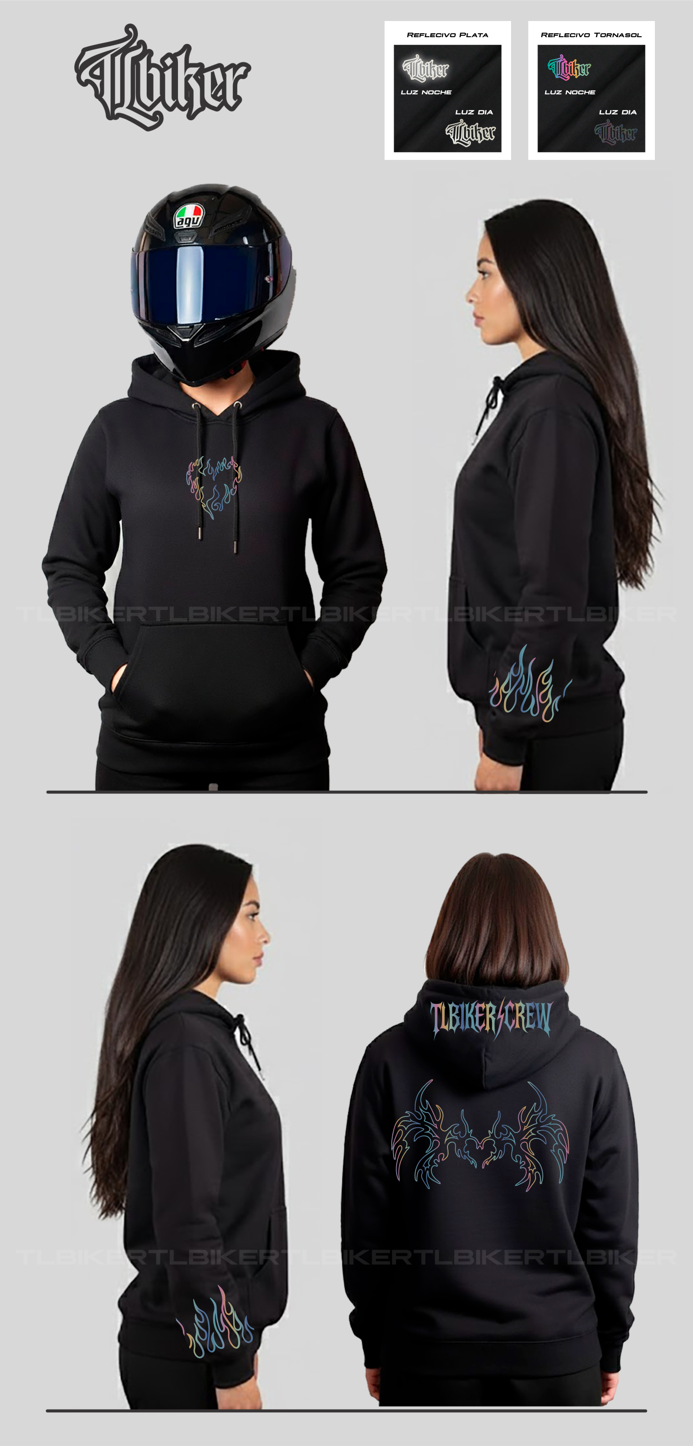 Corazón torna - HOODIE BLANCK