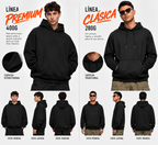 COLUMNA HOODIE  -BLACK