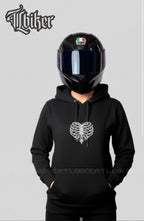 HUESOS HOODIE - BLACK