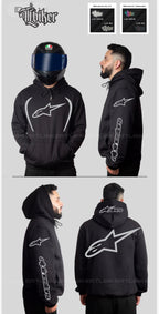 AlPIN PLATA - HOODIE BLACK
