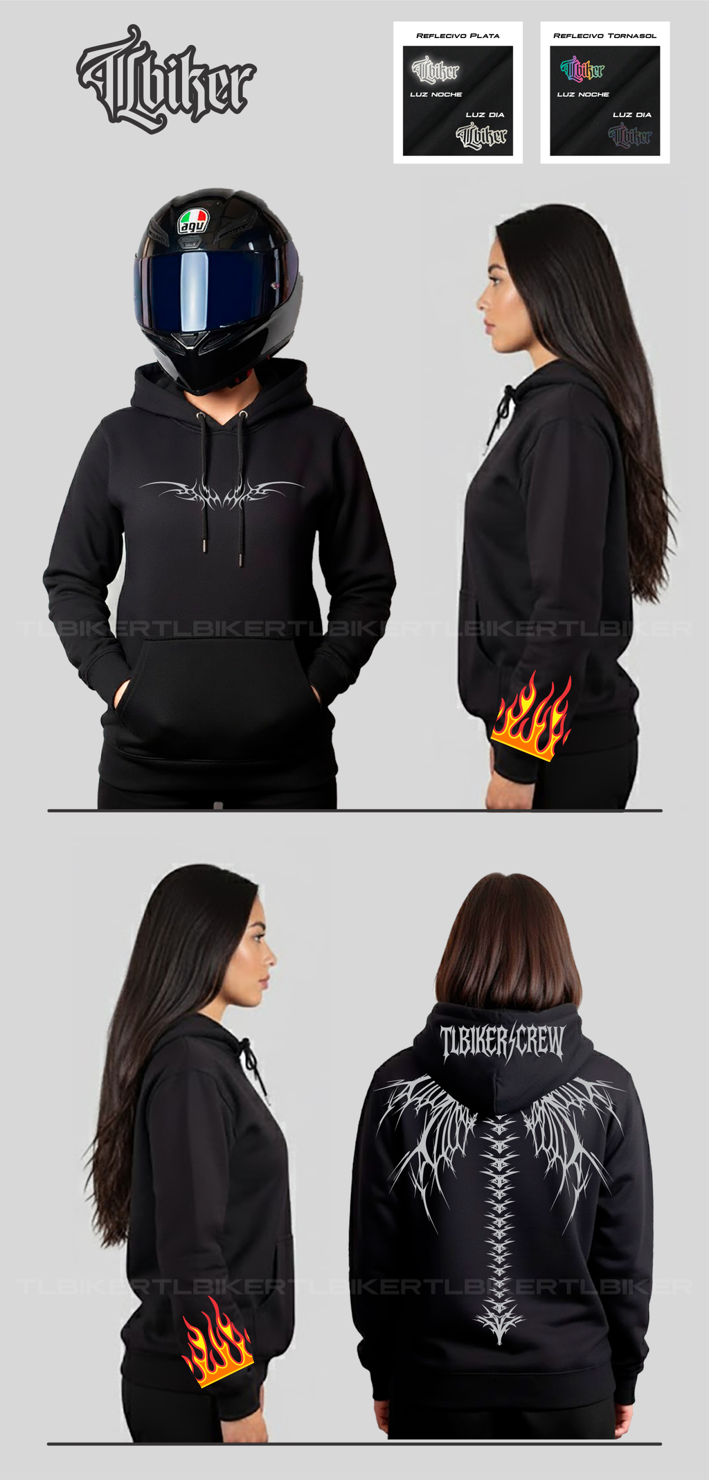 FUEGO UNISEX - BLACK