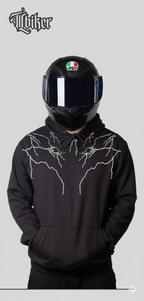 RAYOS HOODIE - BLACK