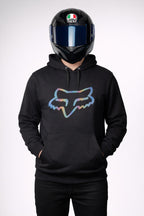 FOX HOODIE - BLACK