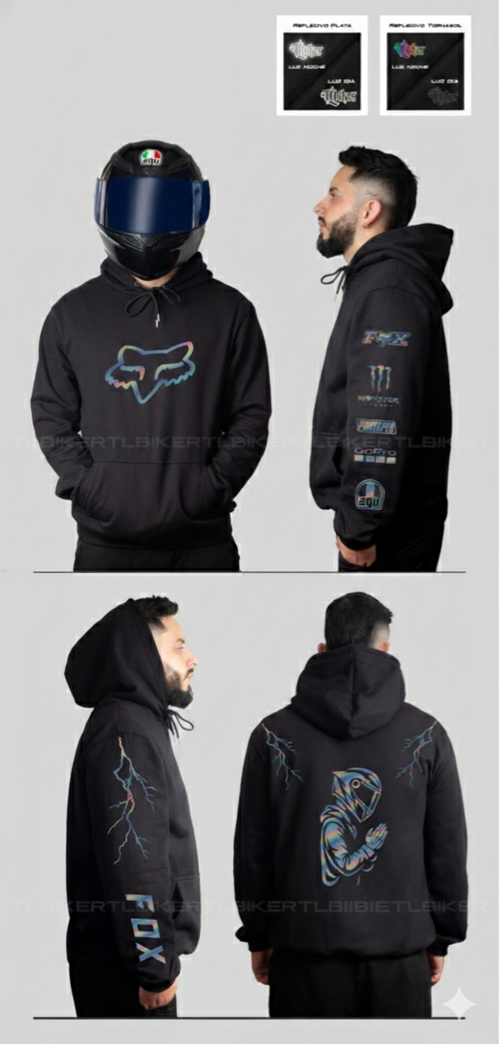 FX RAYO HOODIE - BLACK