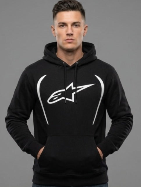 AlPIN PLATA - HOODIE BLACK