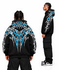 HOODIE TRIBALCOLOR NEW-BLACK
