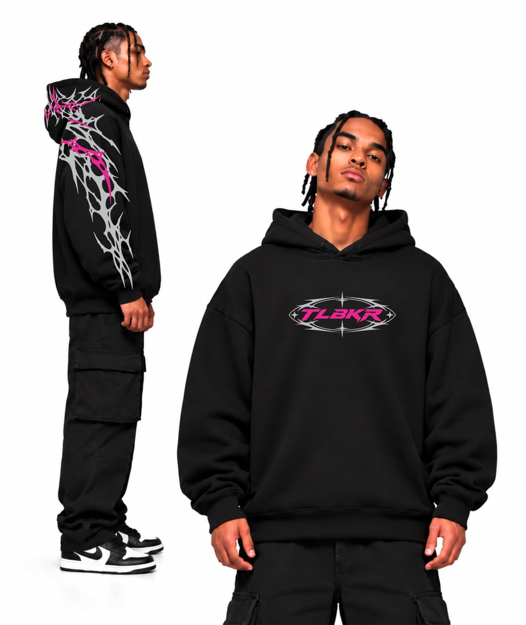 HOODIE TRIBALCOLOR NEW-BLACK