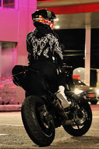 TRIBAL HOODIE - BLACK