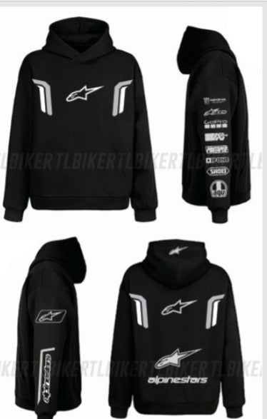 HOODIE ALPIN-black