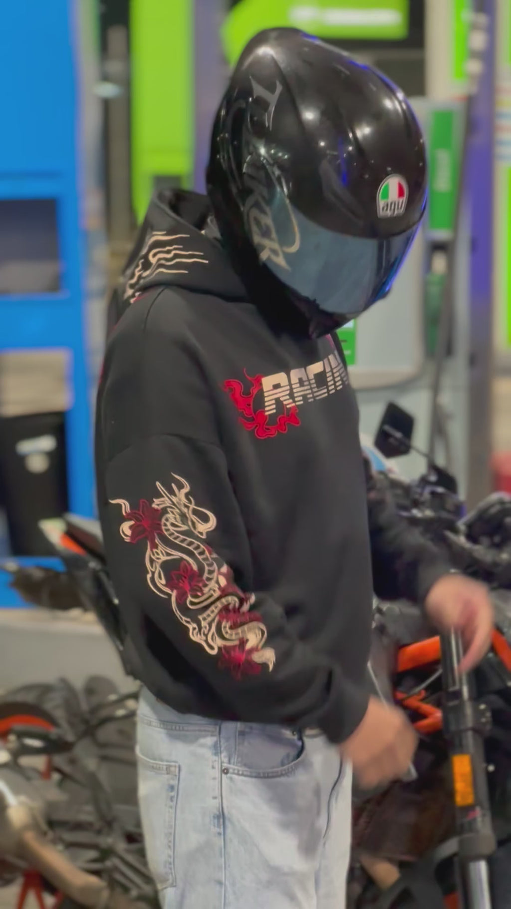 HOODIE RECING MEN