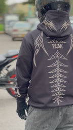 COLUMNA HOODIE  -BLACK
