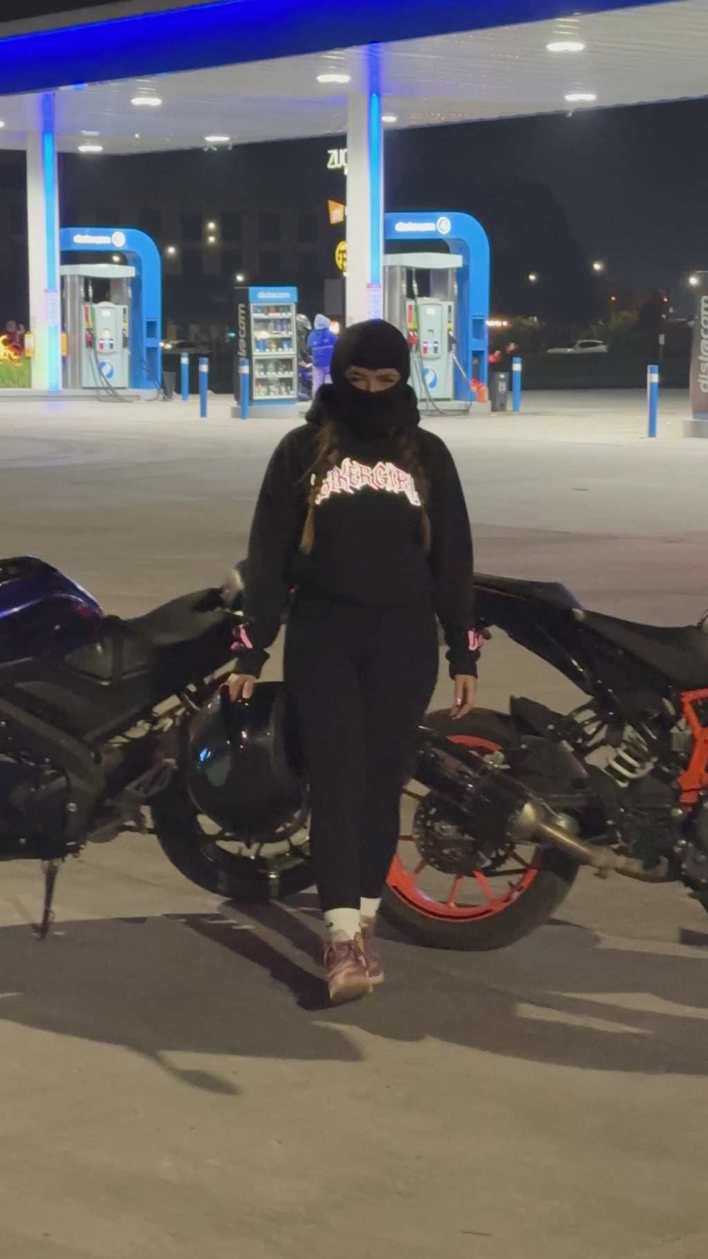 CORAZON HOODIE- BLACK