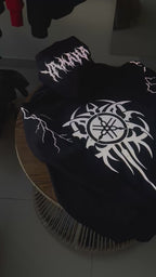 TRIBAL YAMAHA-HOODIE BLACK